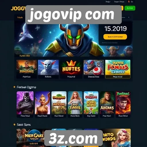 Plataforma jogovip e sua interface amigável para usuários