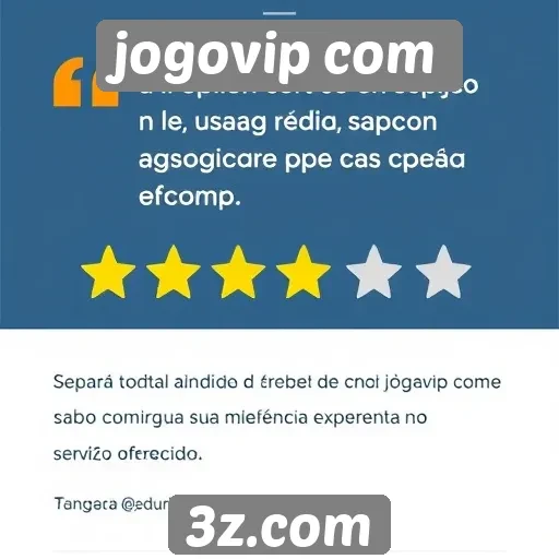 Feedback dos usuários sobre o suporte técnico do jogovip com